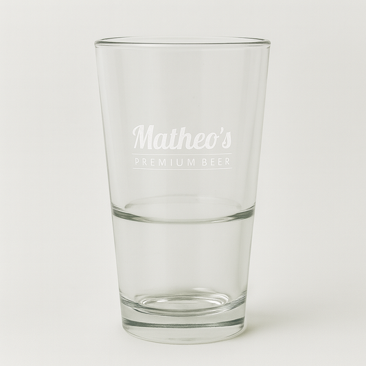 Bierglas graveren