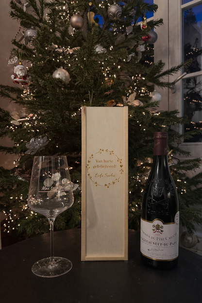 Houten Wijnkist – Inclusief Gratis Gravering