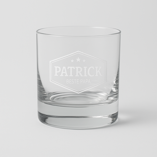 Whiskey glas graveren