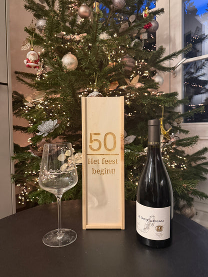 Houten Wijnkist – Inclusief Gratis Gravering