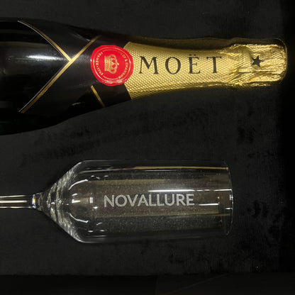 Champagneglas graveren